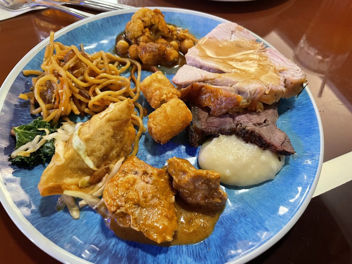 Chef Mickey’sのビュッフェ内容