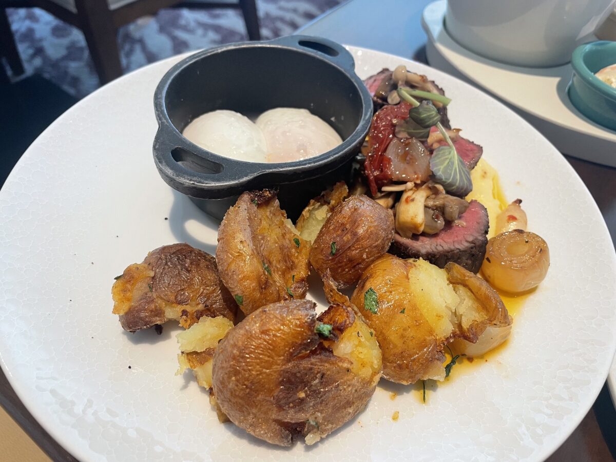 Topolino's Terraceの朝食