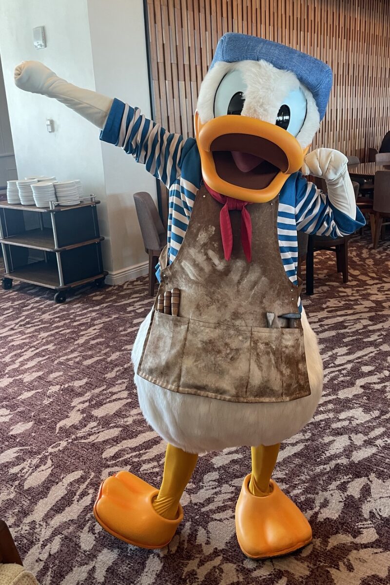 Topolino's Terraceのドナルド