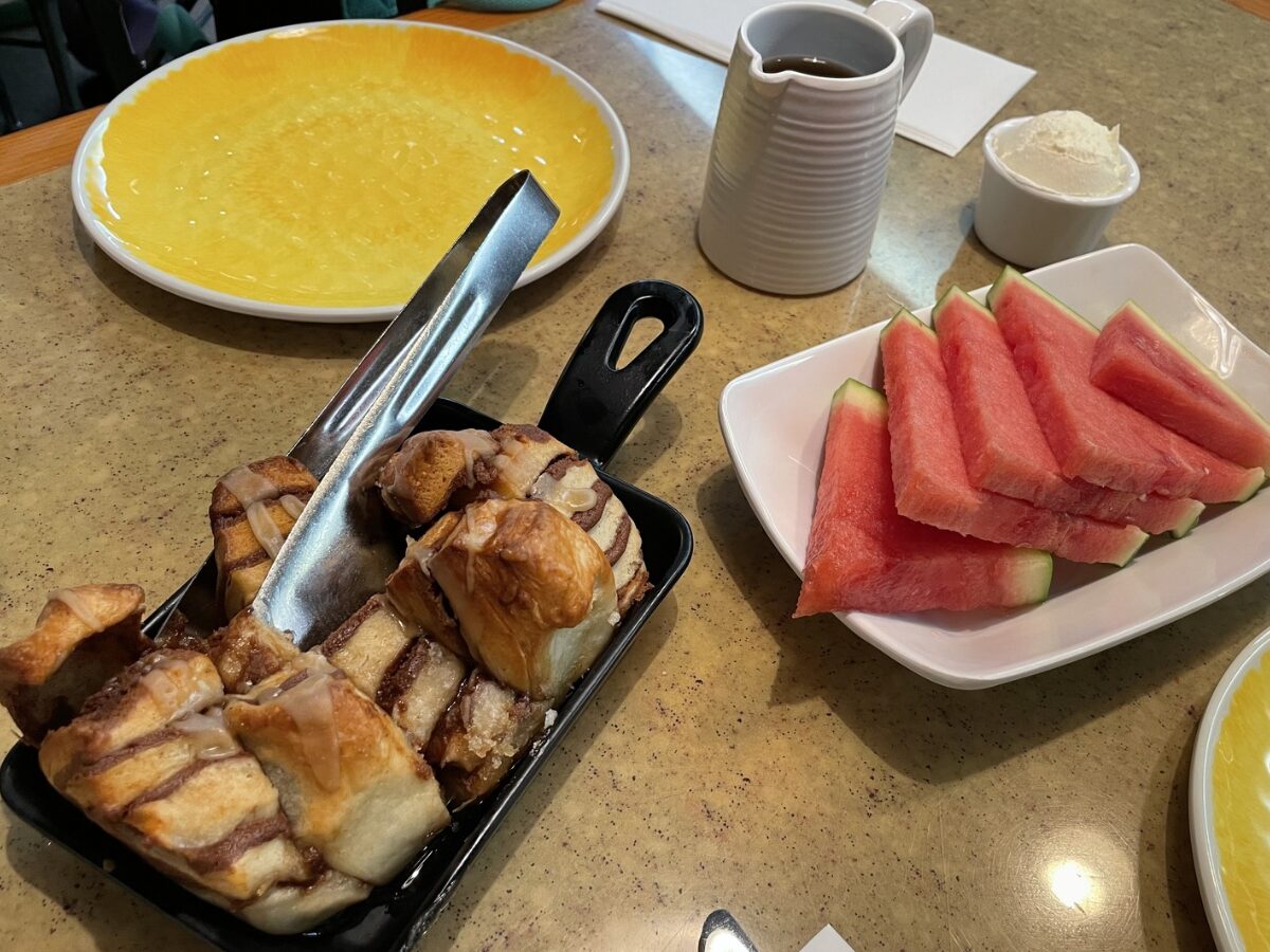 Garden Grill Restaurantの朝食内容